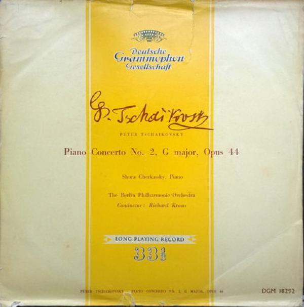 Pyotr Ilyich Tchaikovsky, Shura Cherkassky, Berliner Philharmoniker, Richard Kraus - Piano Concerto No. 2, In G Major, Opus 44