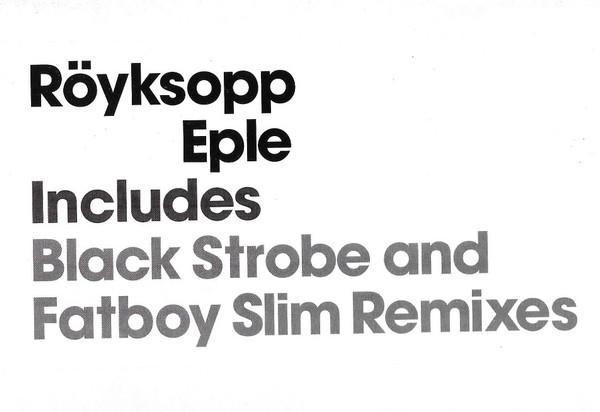 Röyksopp - Eple