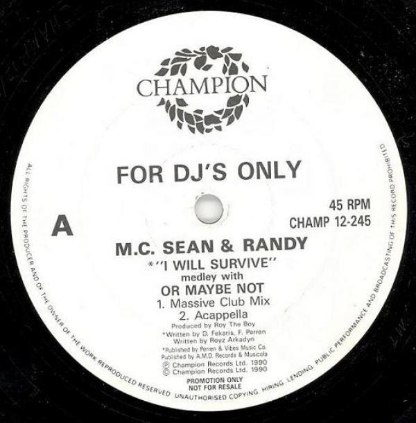 Randy (9), M.C. Sean - "I Will Survive" Medley With Or Maybe Not