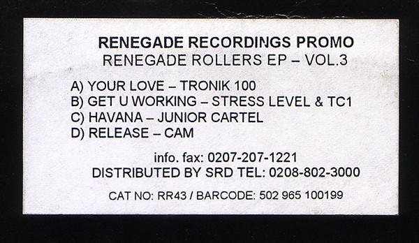  - Renegade Rollers EP – Vol.3