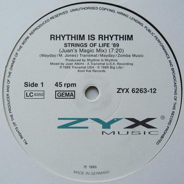 Rhythim Is Rhythim - Strings Of Life '89