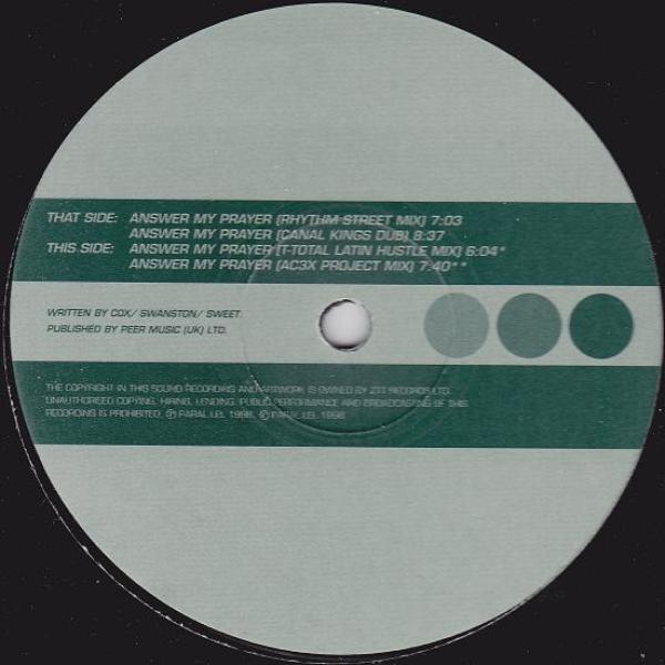 Rhythm Street - Answer My Prayer