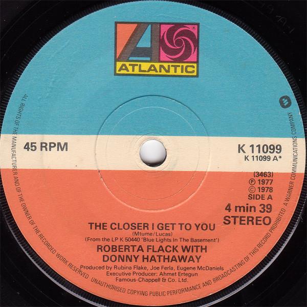 Roberta Flack, Donny Hathaway - The Closer I Get To You