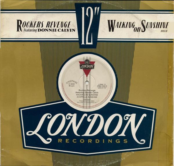 Rockers Revenge, Donnie Calvin - Walking On Sunshine