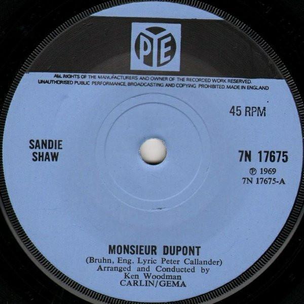 Sandie Shaw - Monsieur Dupont
