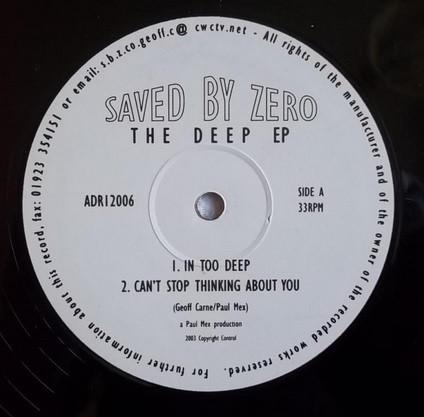 Saved By Zero - The Deep EP