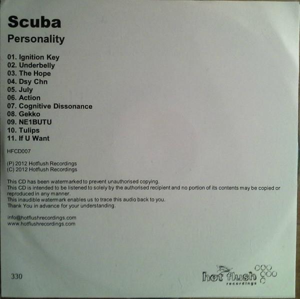 Scuba  - Personality