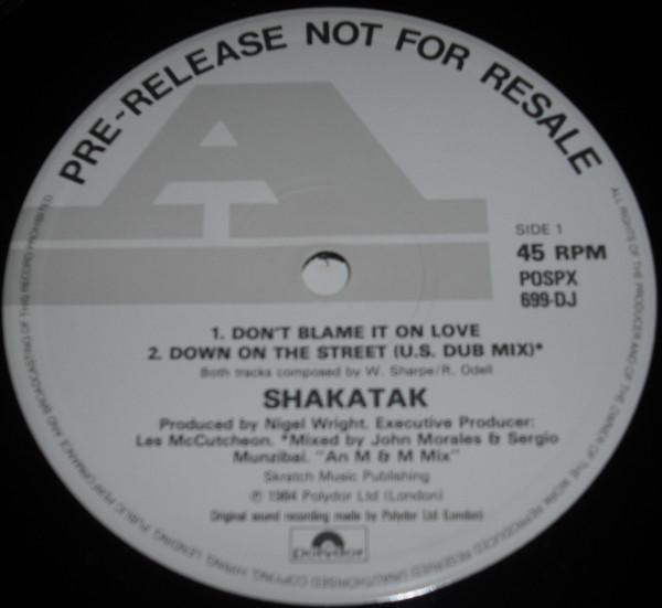 Shakatak - Don't Blame It On Love