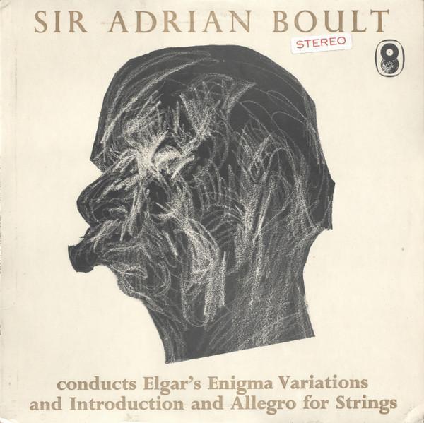 Sir Adrian Boult, Sir Edward Elgar - Sir Adrian Boult Conducts Elgar's Enigma Variations And Introduction And Allegro For Strings