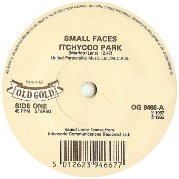 Small Faces - Itchycoo Park / Here Comes The Nice