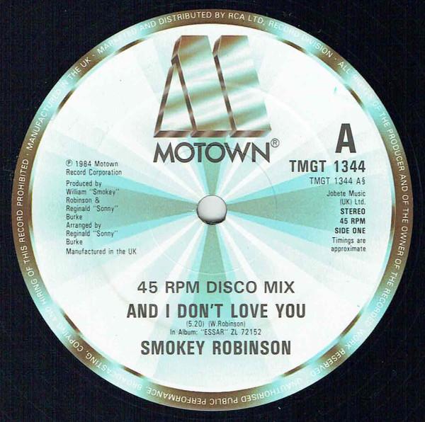Smokey Robinson - And I Don't Love You