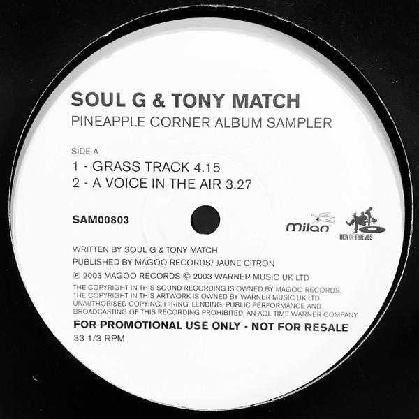 Soul G & Tony Match - Pineapple Corner Album Sampler