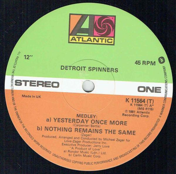 Spinners - Yesterday Once More