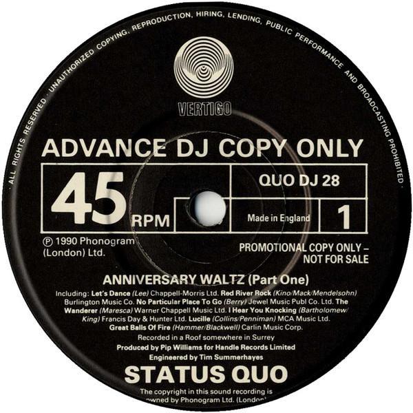 Status Quo - The Anniversary Waltz