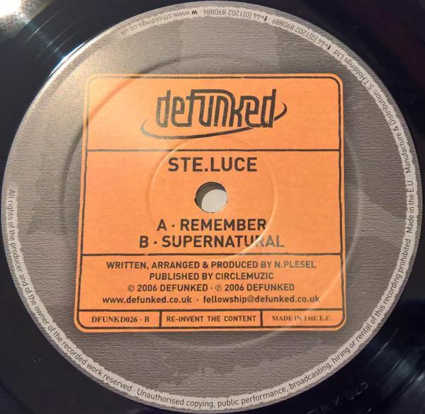 Ste.Luce - Remember / Supernatural