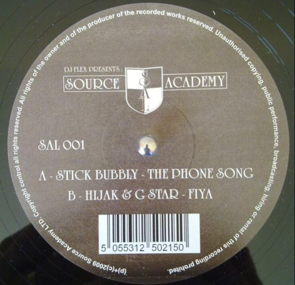 Stickbubbly, Gstar, Hijack  - The Phone Song / Fiya