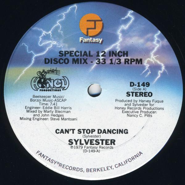 Sylvester - Can't Stop Dancing