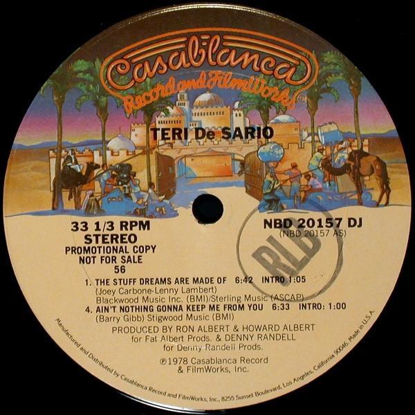 Teri Desario - The Stuff Dreams Are Made Of / Ain't Nothing Gonna Keep Me From You