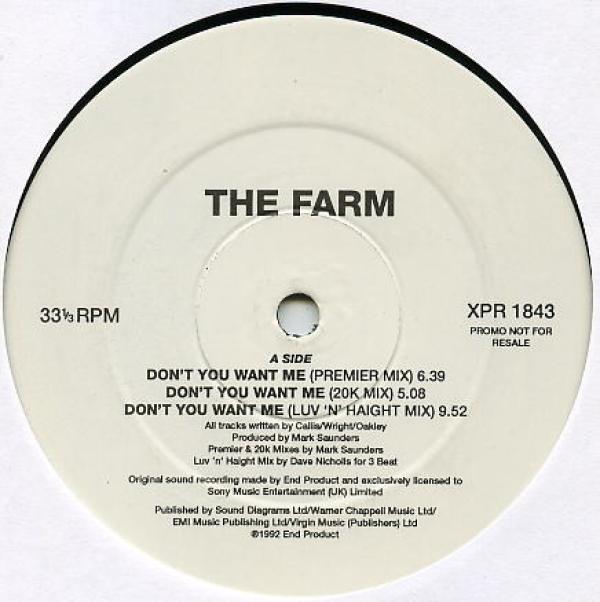 The Farm - Don't You Want Me