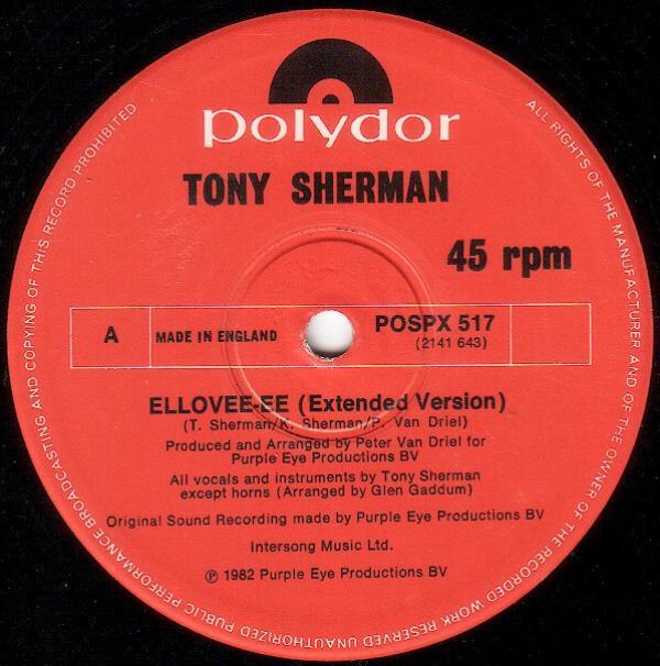 Tony Sherman - Ellovee-Ee