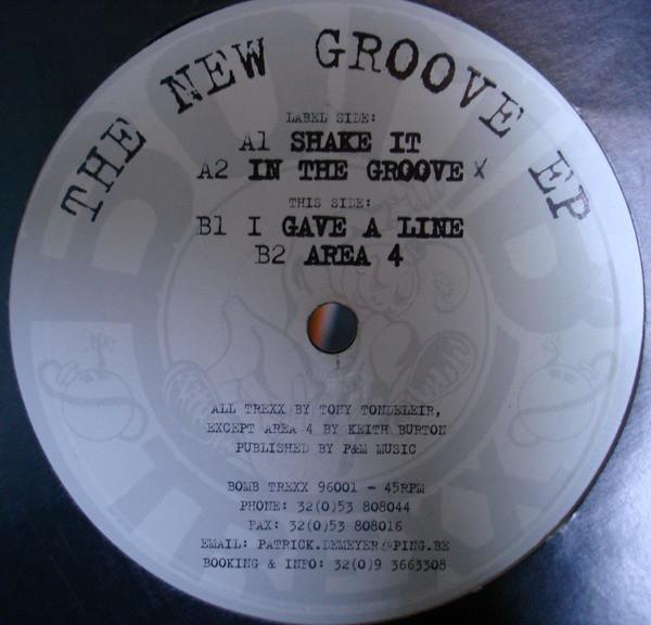 Tony Tondeleir, Keith Burton - The New Groove EP
