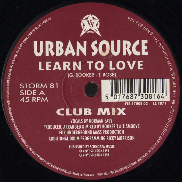Urban Source - Learn To Love