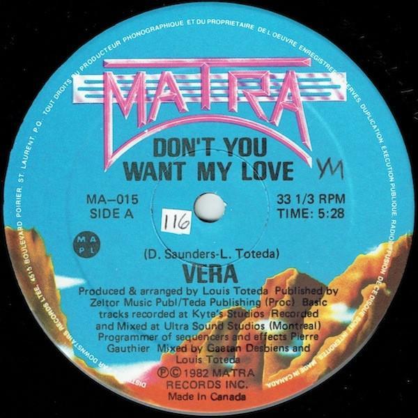 Vera (2) - Don't You Want My Love