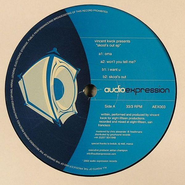 Vincent Kwok - Skool's Out  EP