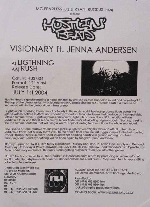 Visionary - Rush / Lightning