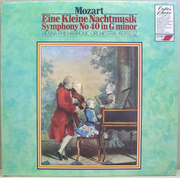 Wolfgang Amadeus Mozart, Wiener Philharmoniker, István Kertész - Eine Kleine Nachtmusik / Symphony No. 40 In G Minor